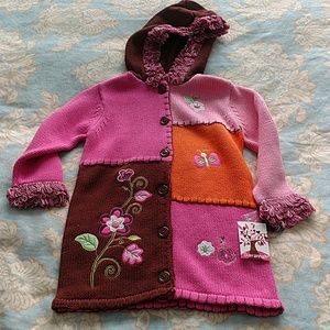 Girls Sweater Coat 3 T nwt